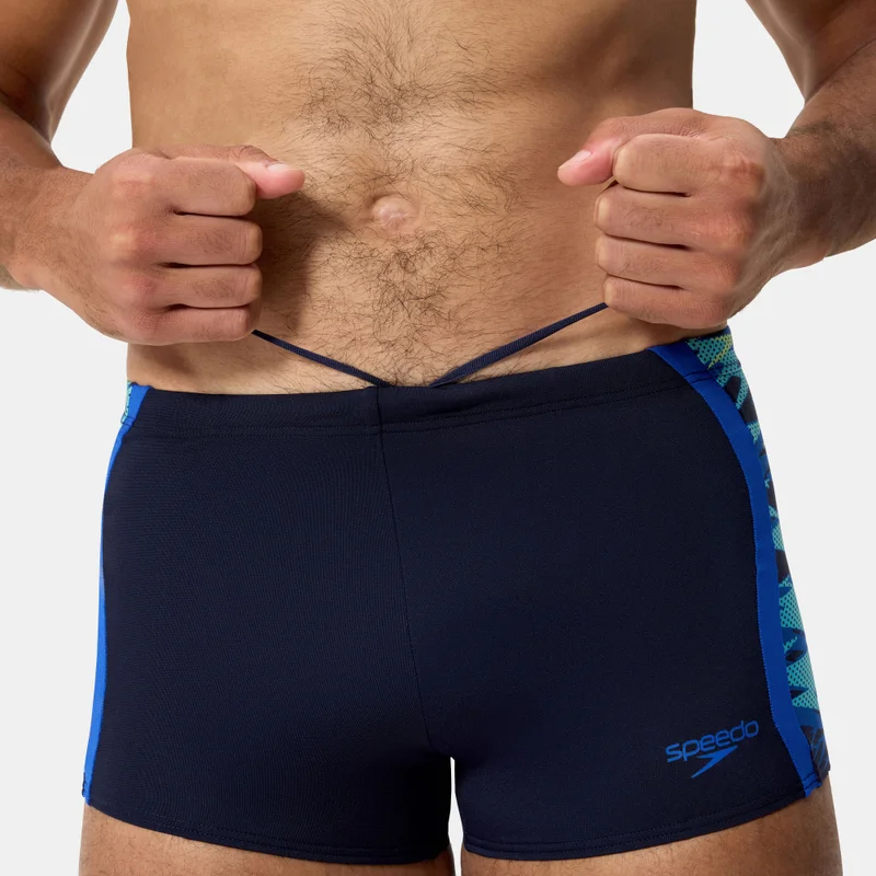 speedo Blue Men's Hyperboom Splice Swimming Jammers for Men | Best Price UAE